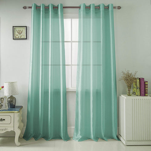 Adore the Decor™ Faux Silk 54 x 84 in. Single Grommet Curtain Panel